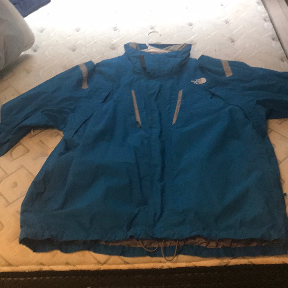 North Face Blue Snowboarding Jacket